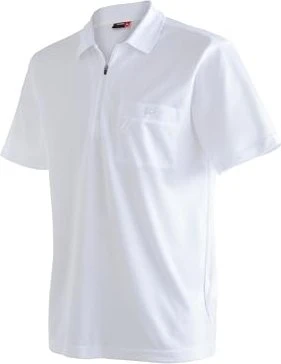 Maier Sports Arwin 2.0 Poloshirt kurzarm weiß (Herren)