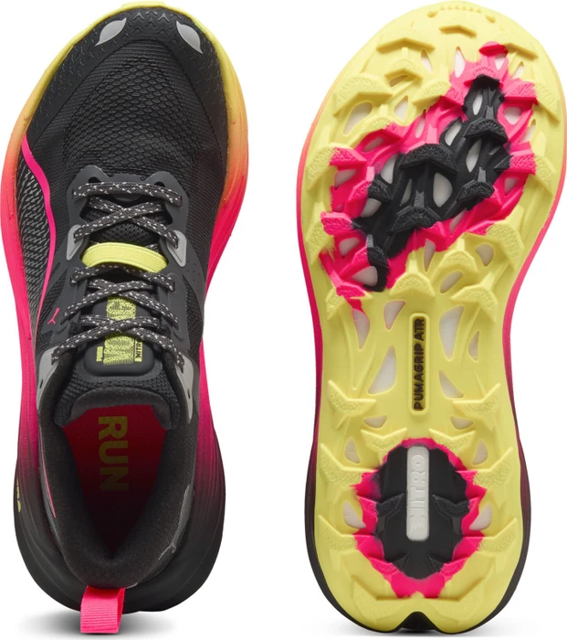 Puma Voyage NITRO 4 puma black/pure pink/lemon crush (Herren)