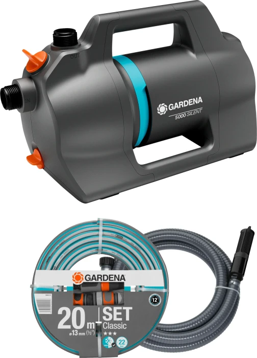 Gardena 5000 Silent Elektro-Gartenpumpen-Set