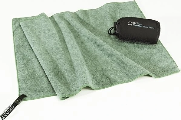 Cocoon Terry Towel Light M Handtuch bamboo green