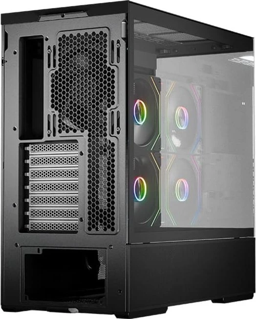 LC-Power Gaming 812B Onyx Vision, schwarz, Glasfenster
