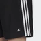 adidas 3-Streifen CLX Badeshorts schwarz/weiß (Herren) Vorschaubild