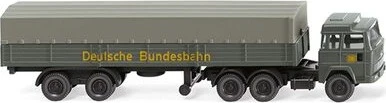 Wiking Miniaturen Pritschensattelzug Magirus DB