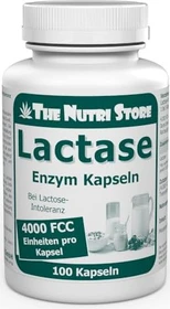 The Nutri Store Lactase 4000 FCC Enzym Kapseln, 100 Stück