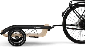 Hamax Venture+ Cargo Fahrradanhänger plywood