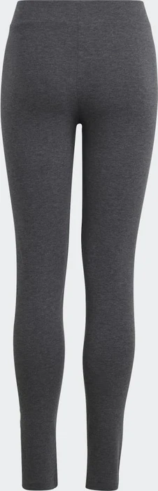 adidas Essentials Linear Logo Cotton Hose lang dark grey heather/easy green (Junior)