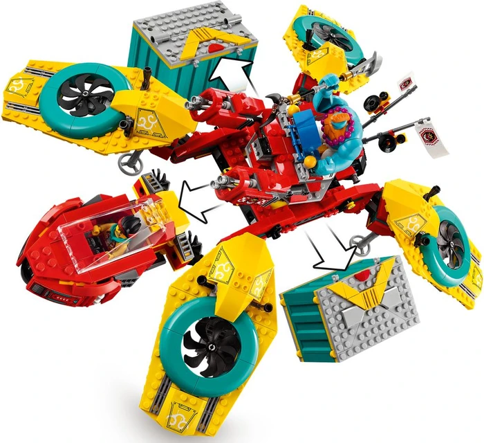 LEGO Monkie Kid - Monkie Kids Hubschrauberdrohne