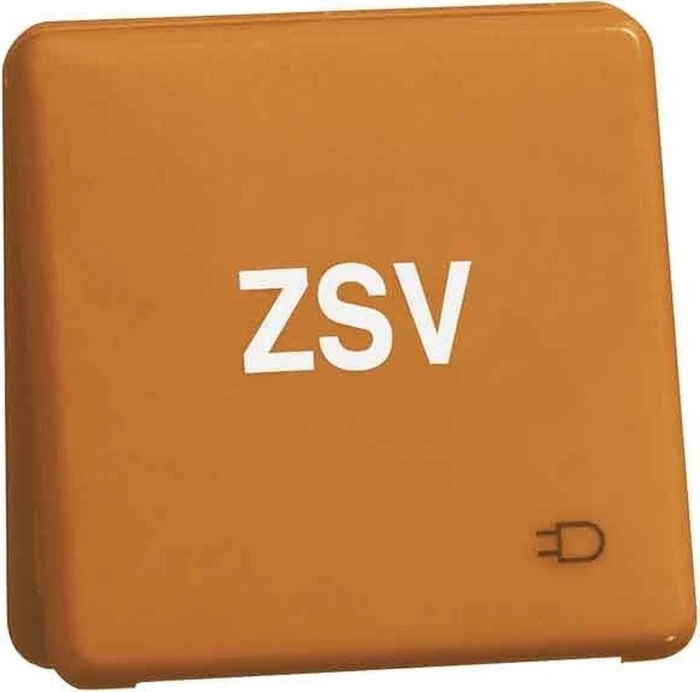 Peha Steckdose SCHUKO ZSV Klappdeckel Kontrolllicht, orange