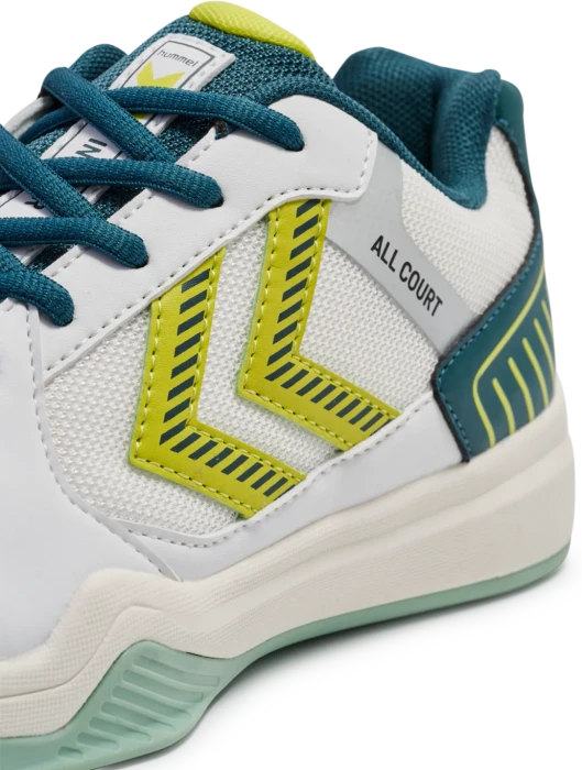 hummel All Court weiß/grün/gelb (Herren)