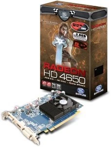 Sapphire Radeon HD 4650, 512MB DDR2, VGA, DVI, HDMI, lite retail