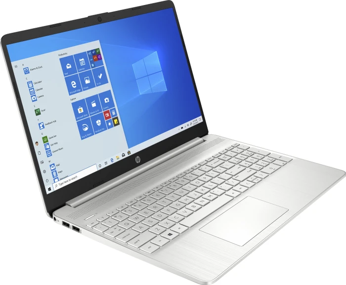 HP 15s-eq2134ng, Natural Silver, Ryzen 3 5300U, 8GB RAM, 256GB SSD, DE