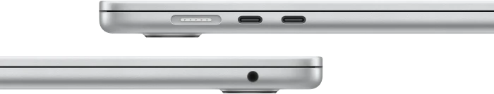 Apple MacBook Air 15", silber, M3 - 8 Core CPU / 10 Core GPU, 8GB RAM, 256GB SSD, DE [2024]