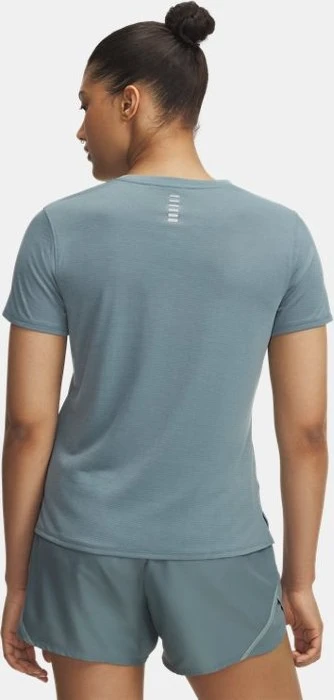 Under Armour Launch Funktionsshirt kurzarm jasper blue/reflective (Damen)