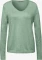 Street One V-Neck Pullover serene green mel. (Damen) Vorschaubild