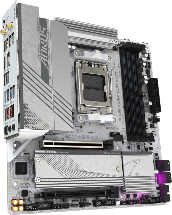 GIGABYTE B650M AORUS Elite AX ICE (AMD AM5)