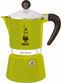 Bialetti Rainbow 6 Tassen Espressokanne grün