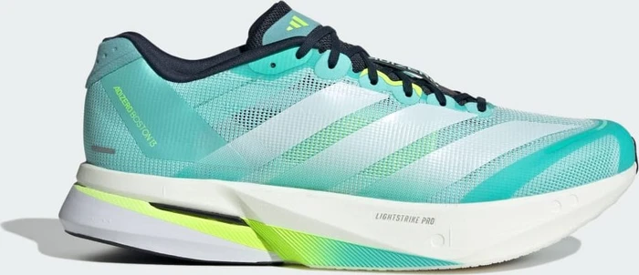 adidas Adizero Boston 13 flash aqua/cloud white/lucid lemon (Herren)