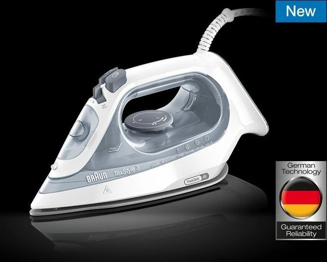 Braun SI 3054 GY TexStyle 3 Dampfbügeleisen