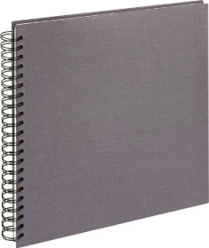 Walther Design Spiralalbum Cloth 30x30 anthrazit