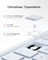 Inateck Superleicht Tastatur Hülle für iPad Air 6 11"/iPad Air 5/iPad 10/iPad Pro 11", DE Vorschaubild