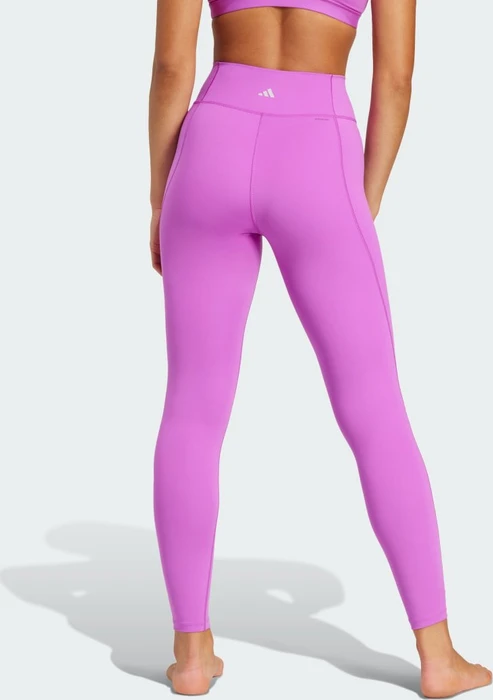 adidas All Me Essentials Full-Length Hose lang purple burst (Damen)