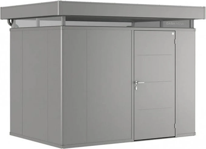 Biohort CasaNova 3x2 Gerätehaus Türanschlag rechts quarzgrau-metallic