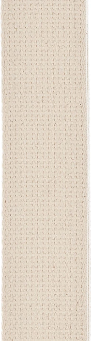 D'Addario Cotton Guitar Strap Natural