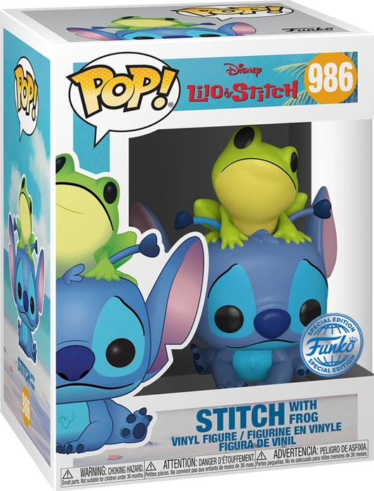 FunKo Pop! Disney - Lilo & Stitch - Stitch with Frog