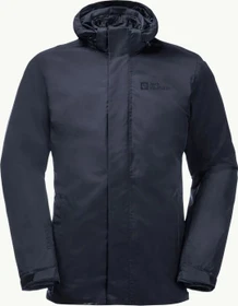 Jack Wolfskin Bergland 3in1 Funktionsjacke night blue (Herren)