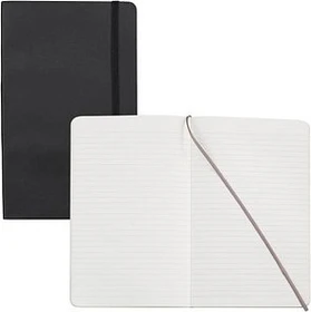 Moleskine Klassik Notizbuch, 130x210mm, liniert, weicher Einband Large, schwarz, 240 Blatt