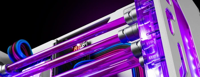 EK Water Blocks EK-Quantum Torsion A60 Silver Limited Edition, silber, Glasfenster