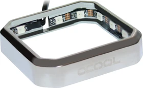 Alphacool Aurora XPX Digital RGB Frame verchromt
