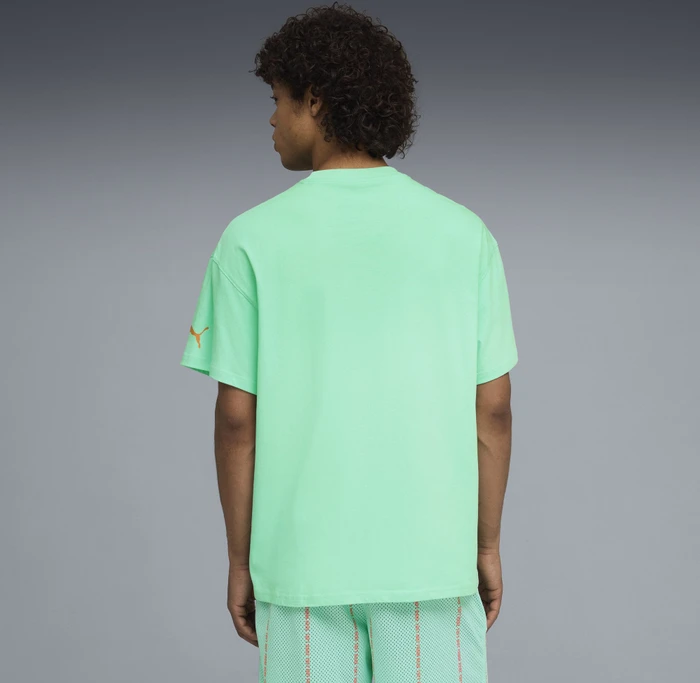 Puma Melo Alwayz On 1 Basketball T-Shirt kurzarm mint (Herren)