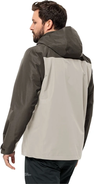 Jack Wolfskin Taubenberg 3in1 Funktionsjacke seal (Herren)
