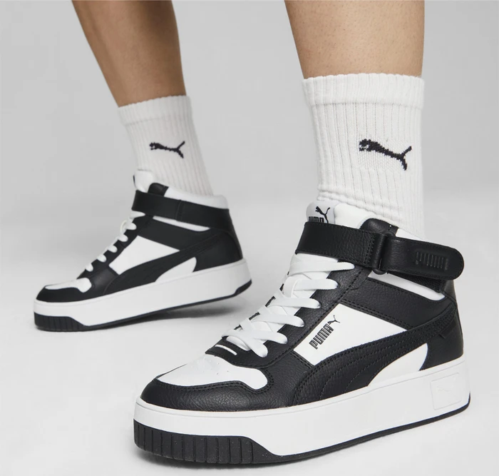 Puma Carina Street Mid puma white/puma black (Damen)