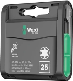 Wera 867/1 Torx Bit 1/4", T20x25mm, 20 Stück