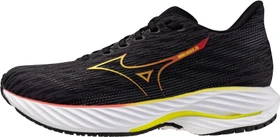Mizuno Wave Rider 28 black/evening primrose/poppy red (Damen)