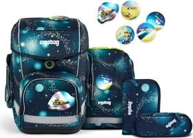 Ergobag Cubo RaumfahrBär Schulrucksack-Set, 5-tlg.