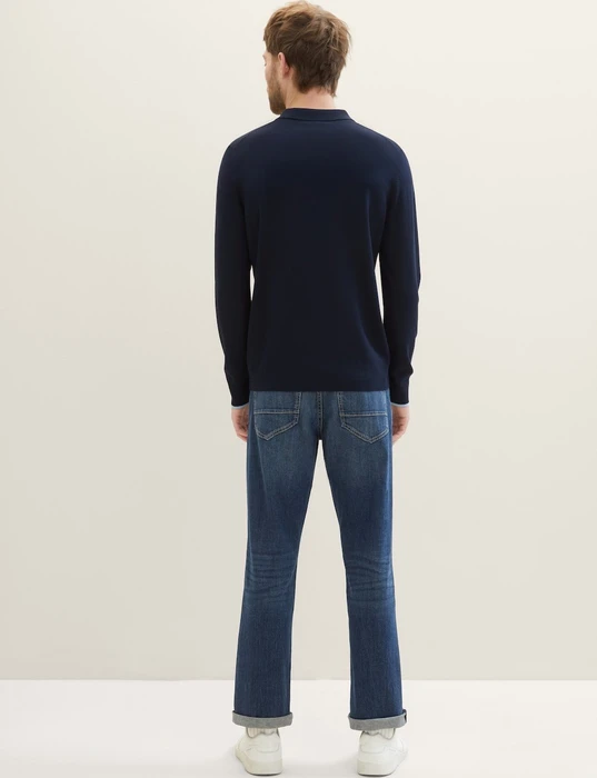 Tom Tailor Marvin Straight Jeans Jeans mid stone wash denim (Herren)