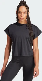 adidas Studio Funktionsshirt kurzarm black/grey six (Damen)