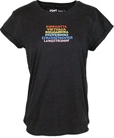Bavarian Caps Pippilotta Viktualia T-Shirt kurzarm schwarz (Damen)