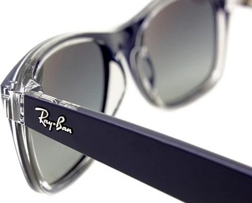 Ray-Ban RB2132 New Wayfarer Color Mix 52mm blue-transparent/grey gradient