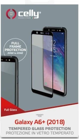 Celly Full Glass für Samsung Galaxy A6+ (2018) schwarz