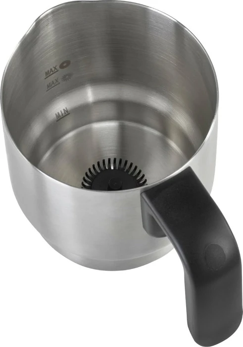 Caso Crema & Choco elektrischer Milchaufschäumer inox