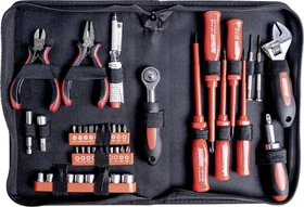 Mannesmann M29044 Handwerkzeugset inkl. Tasche, 45-tlg.