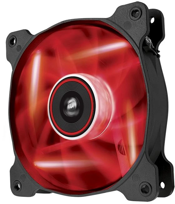 Corsair Air Series SP120 LED Red High Static Pressure, 120mm, 2er-Pack