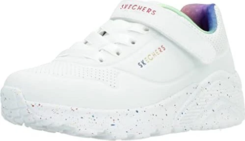 Skechers UNO Lite Rainbow weiss/mehrfarbig (Junior)