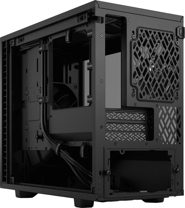 Fractal Design Define 7 Nano Black TG Light Tint, Glasfenster, Mini-ITX, schallgedämmt