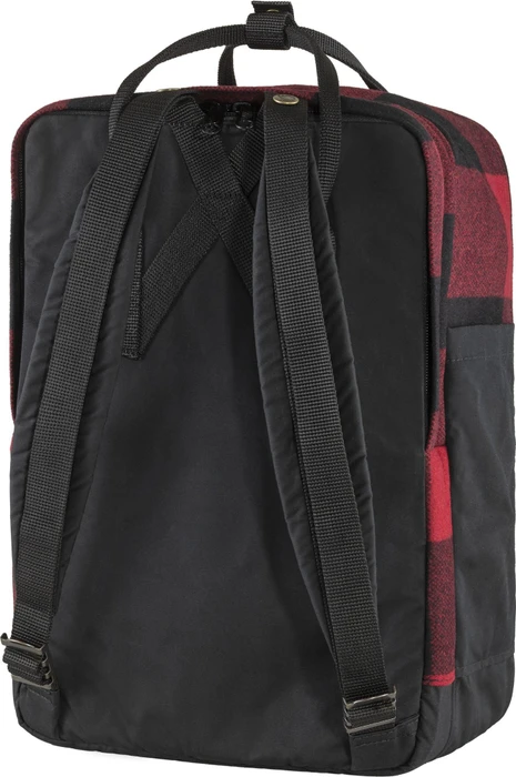 Fjällräven Kanken Re-Wool Laptop 15 rot/schwarz