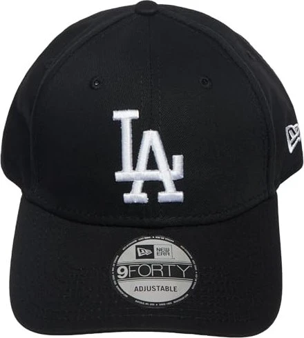 New Era 9FORTY LA Dodgers Essential Kappe schwarz